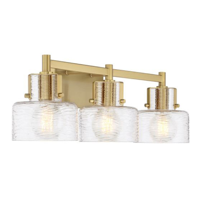 Savoy House 8-1030-3 Dover 3-lt 25" Bathroom Vanity Light - Warm Brass