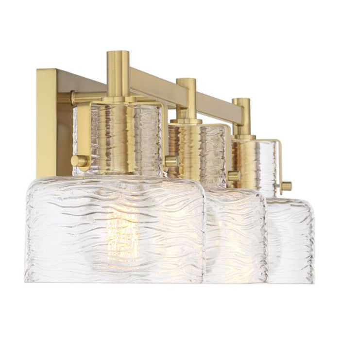 Savoy House 8-1030-3 Dover 3-lt 25" Bathroom Vanity Light - Warm Brass