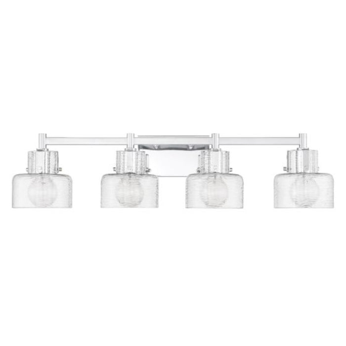 Savoy House 8-1030-4 Dover 4-lt 33" Bathroom Vanity Light - Chrome