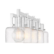Savoy House 8-1030-4 Dover 4-lt 33" Bathroom Vanity Light - Chrome