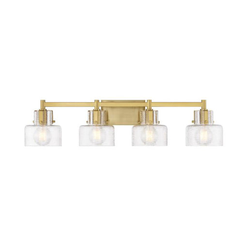 Savoy House 8-1030-4 Dover 4-lt 33" Bathroom Vanity Light - Warm Brass