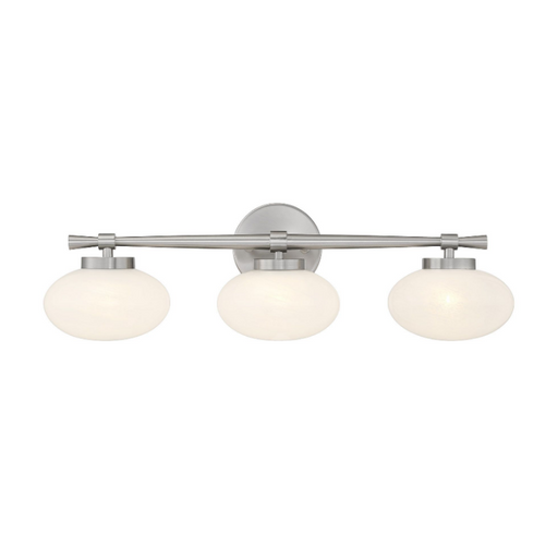 Savoy House 8-1050-3 Barrow 3-lt 25" Bathroom Vanity Light - Satin Nickel