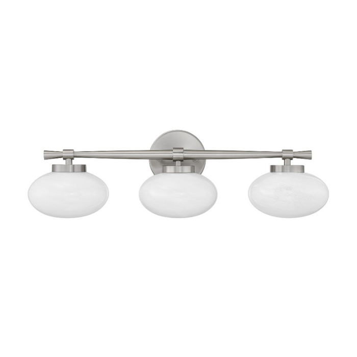 Savoy House 8-1050-3 Barrow 3-lt 25" Bathroom Vanity Light - Satin Nickel