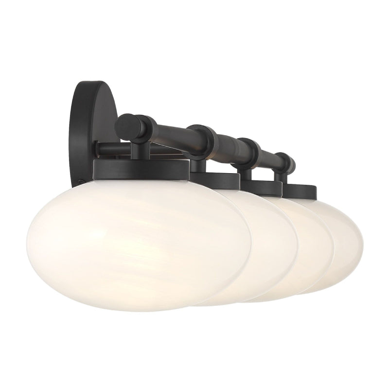 Savoy House 8-1050-4 Barrow 4-lt 34" Bathroom Vanity Light