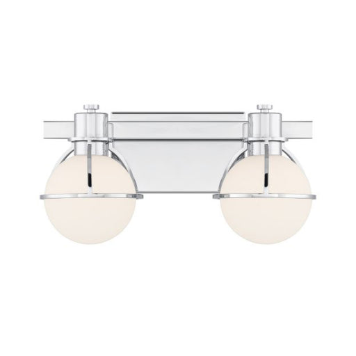 Savoy House 8-1060-2 Pierce 2-lt 16" Bathroom Vanity Light - Chrome
