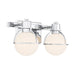 Savoy House 8-1060-2 Pierce 2-lt 16" Bathroom Vanity Light - Chrome