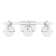 Savoy House 8-1060-3 Pierce 3-lt 24" Bathroom Vanity Light - Chrome