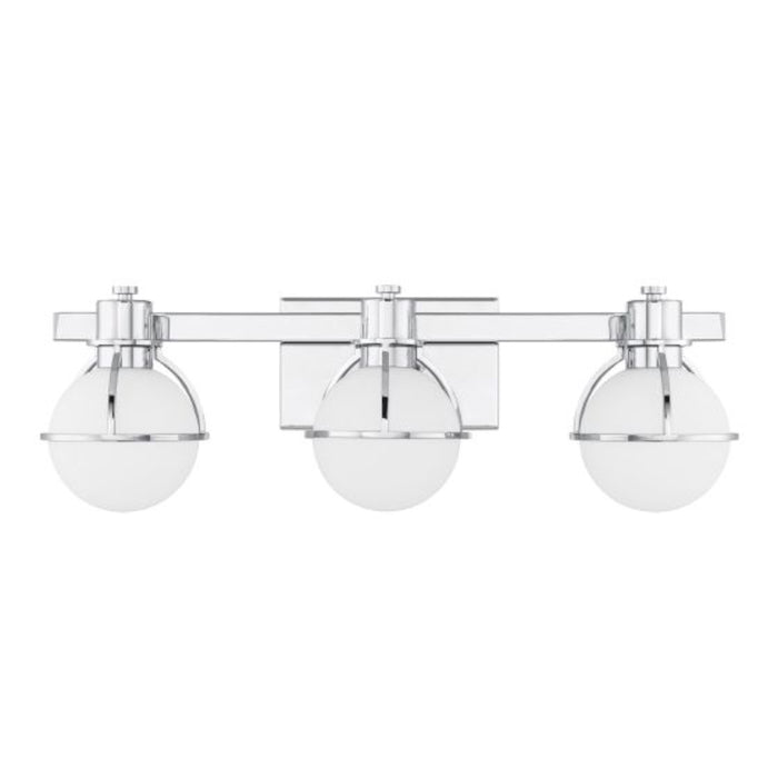 Savoy House 8-1060-3 Pierce 3-lt 24" Bathroom Vanity Light - Chrome