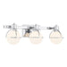 Savoy House 8-1060-3 Pierce 3-lt 24" Bathroom Vanity Light - Chrome