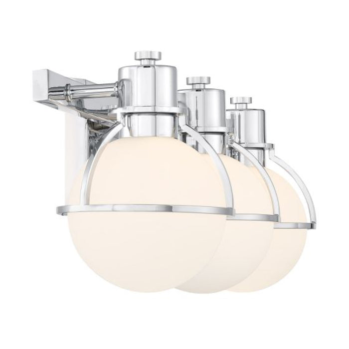 Savoy House 8-1060-3 Pierce 3-lt 24" Bathroom Vanity Light - Chrome