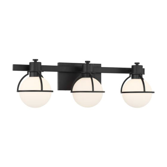 Savoy House 8-1060-3 Pierce 3-lt 24" Bathroom Vanity Light - Matte Black