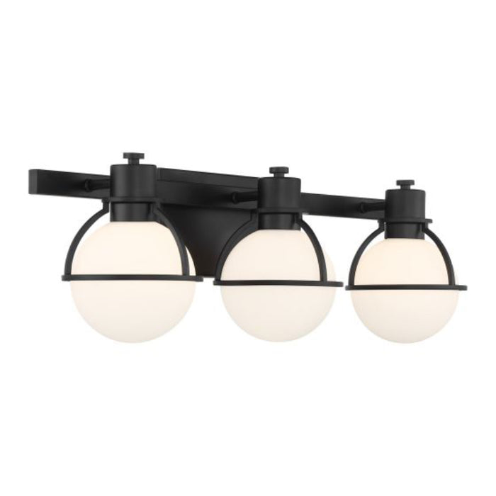 Savoy House 8-1060-3 Pierce 3-lt 24" Bathroom Vanity Light - Matte Black