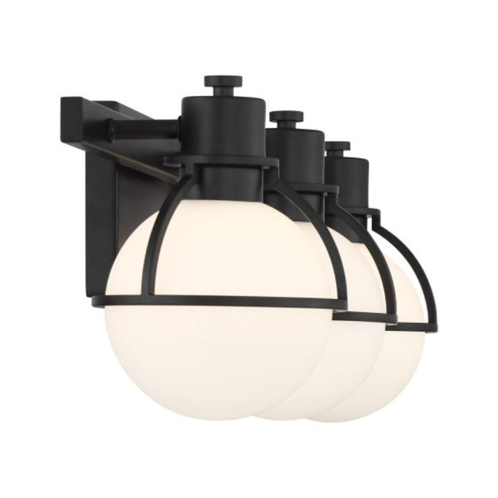 Savoy House 8-1060-3 Pierce 3-lt 24" Bathroom Vanity Light - Matte Black
