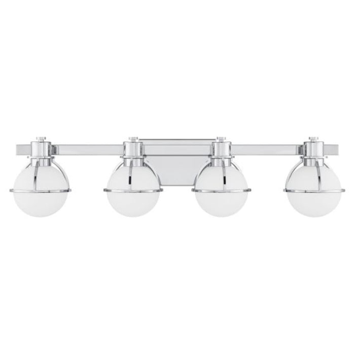 Savoy House 8-1060-4 Pierce 4-lt 32" Bathroom Vanity Light - Chrome