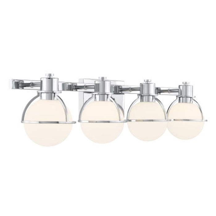 Savoy House 8-1060-4 Pierce 4-lt 32" Bathroom Vanity Light - Chrome