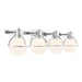 Savoy House 8-1060-4 Pierce 4-lt 32" Bathroom Vanity Light - Chrome