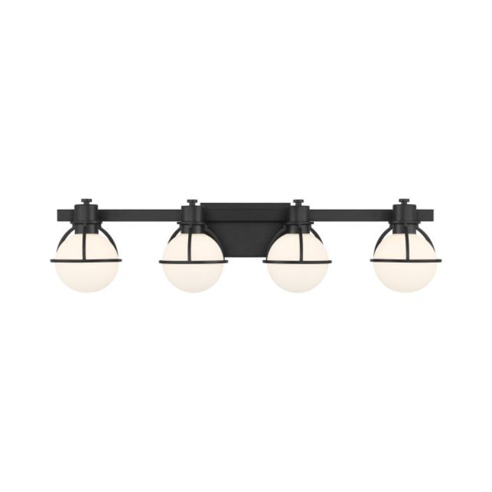 Savoy House 8-1060-4 Pierce 4-lt 32" Bathroom Vanity Light - Matte Black
