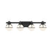 Savoy House 8-1060-4 Pierce 4-lt 32" Bathroom Vanity Light - Matte Black