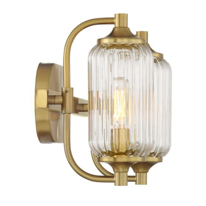 Savoy House 8-3024-2 Holton 2-lt 16" Bathroom Vanity Light - Warm Brass