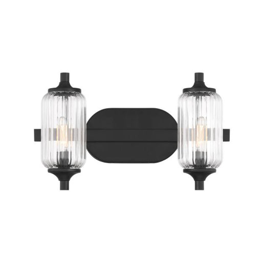 Savoy House 8-3024-2 Holton 2-lt 16" Bathroom Vanity Light - Matte Black