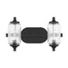 Savoy House 8-3024-2 Holton 2-lt 16" Bathroom Vanity Light - Matte Black