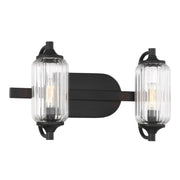 Savoy House 8-3024-2 Holton 2-lt 16" Bathroom Vanity Light - Matte Black