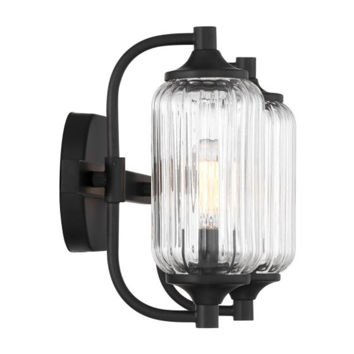 Savoy House 8-3024-2 Holton 2-lt 16" Bathroom Vanity Light - Matte Black