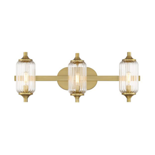 Savoy House 8-3024-3 Holton 3-lt 24" Bathroom Vanity Light - Warm Brass