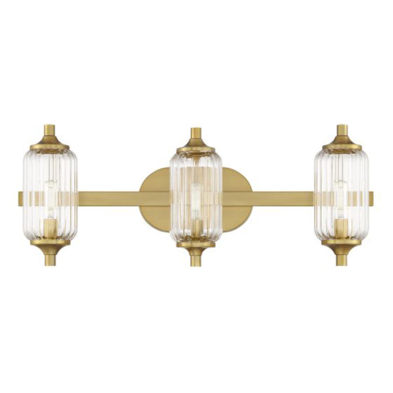Savoy House 8-3024-3 Holton 3-lt 24" Bathroom Vanity Light - Warm Brass