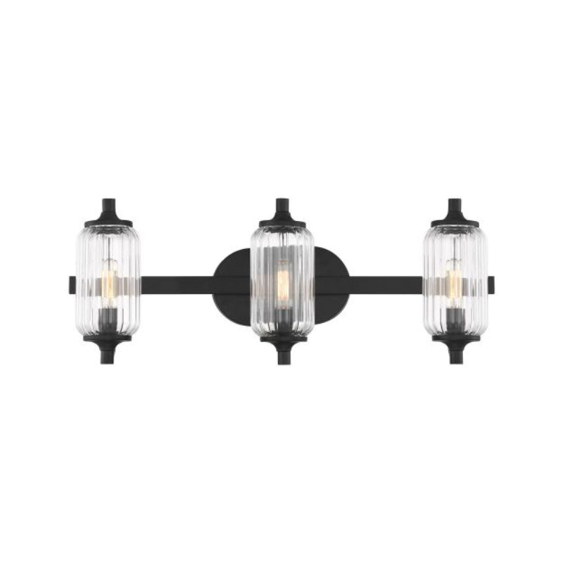 Savoy House 8-3024-3 Holton 3-lt 24" Bathroom Vanity Light - Matte Black