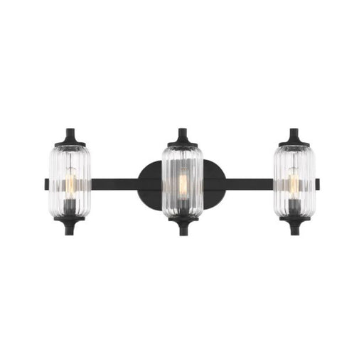 Savoy House 8-3024-3 Holton 3-lt 24" Bathroom Vanity Light - Matte Black
