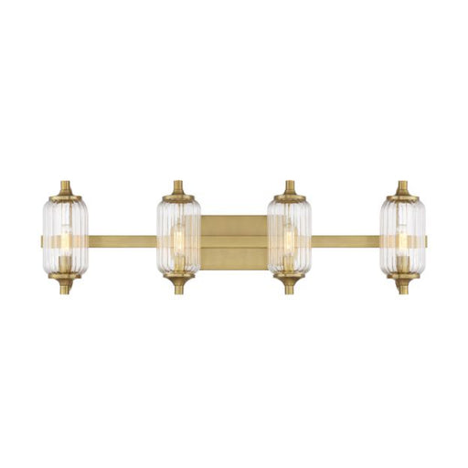 Savoy House 8-3024-4 Holton 4-lt 32" Bathroom Vanity Light - Warm Brass