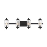 Savoy House 8-3024-4 Holton 4-lt 32" Bathroom Vanity Light - Matte Black