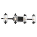Savoy House 8-3024-4 Holton 4-lt 32" Bathroom Vanity Light - Matte Black