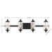 Savoy House 8-3024-4 Holton 4-lt 32" Bathroom Vanity Light