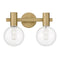 Savoy House 8-3076-2 Wright 2-lt 16" Bathroom Vanity Light