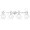 Savoy House 8-3076-4 Wright 4-lt 34" Bathroom Vanity Light