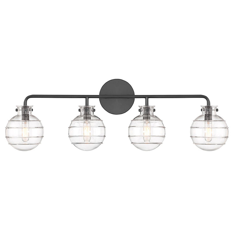 Savoy House 8-4300-4 Mason 4-lt 31" Bathroom Vanity Light