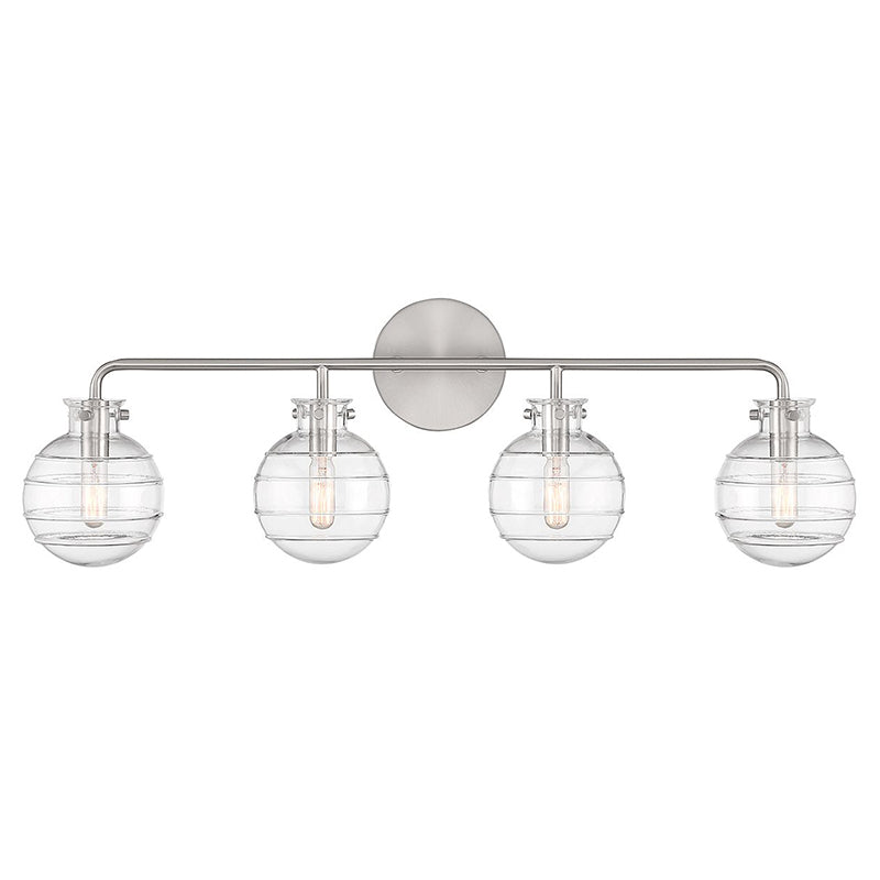 Savoy House 8-4300-4 Mason 4-lt 31" Bathroom Vanity Light