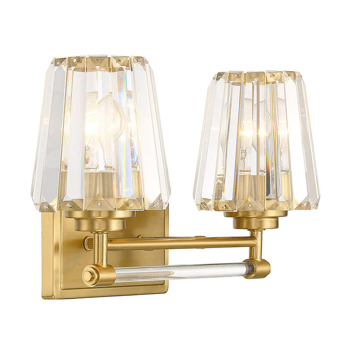 Savoy House 8-6001-2 Garnet 2-lt 16" Bathroom Vanity Light