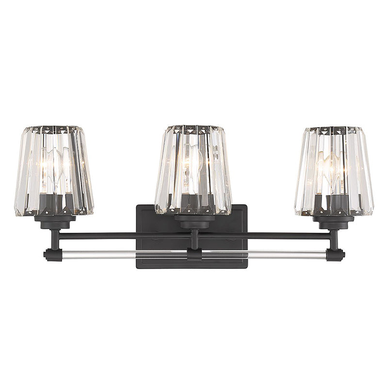 Savoy House 8-6001-3 Garnet 3-lt 24" Bathroom Vanity Light