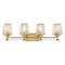 Savoy House 8-6001-4 Garnet 4-lt 32" Bathroom Vanity Light