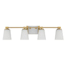 Savoy House 8-6901-4 Darby 4-lt 34" Bathroom Vanity Light