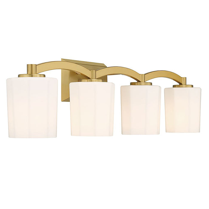 Savoy House 8-7710-4 Whitney 4-lt 33" Bathroom Vanity Light