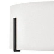 Hinkley 47573 Halle 4-lt 20" LED Semi-Flush Mount - Black
