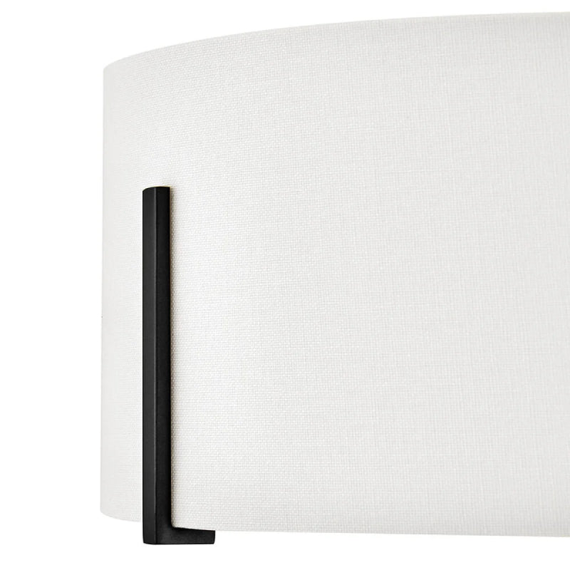 Hinkley 47573 Halle 4-lt 20" LED Semi-Flush Mount - Black