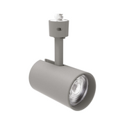 Halo 809 XACT Beam Mid-Stem 15W LED Track Head - Matte Metallic Silver