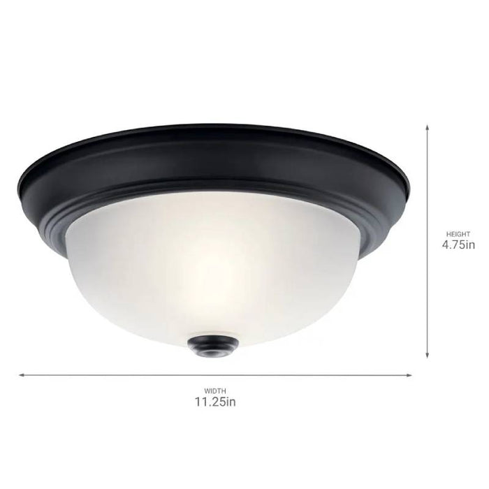 Kichler 8111 2-lt 11" Flush Mount