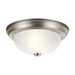 Kichler 8111 2-lt 11" Flush Mount-Brushed Nickel