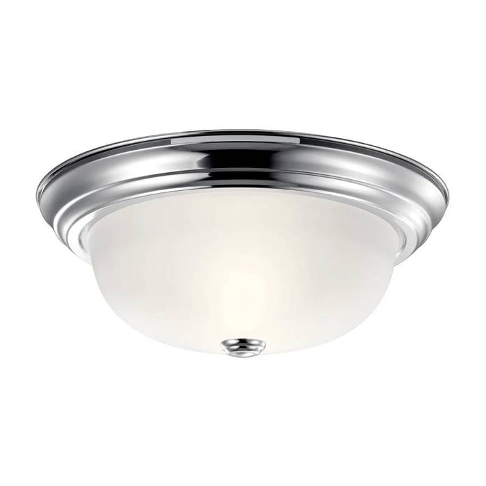 Kichler 8112 2-lt 13" Flush Mount-Chrome